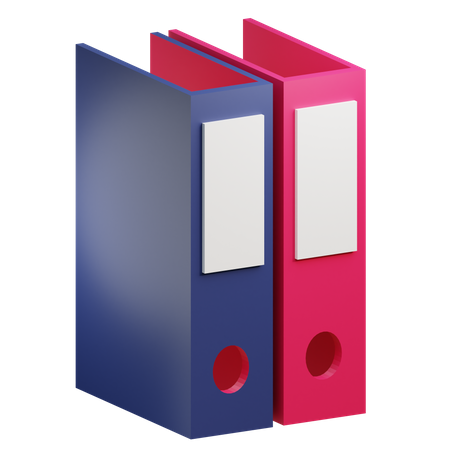 File Binder  3D Icon