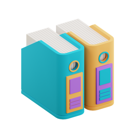 File Binder  3D Icon