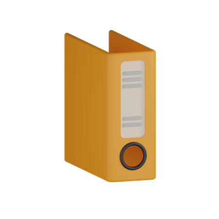 File Binder 3D Icon