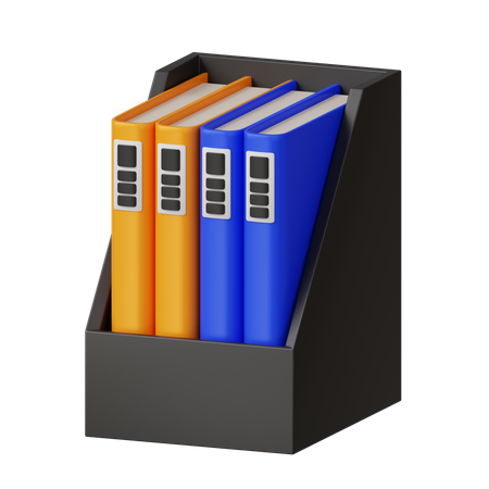 File Binder With Storage  3D Icon