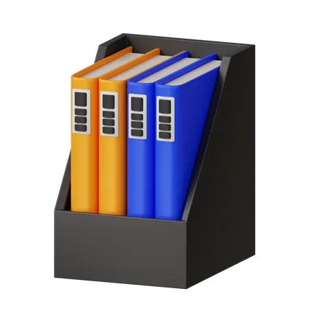 File Binder With Storage  3D Icon