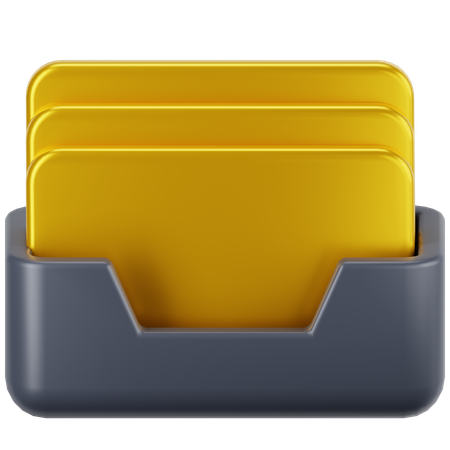 File Box  3D Icon