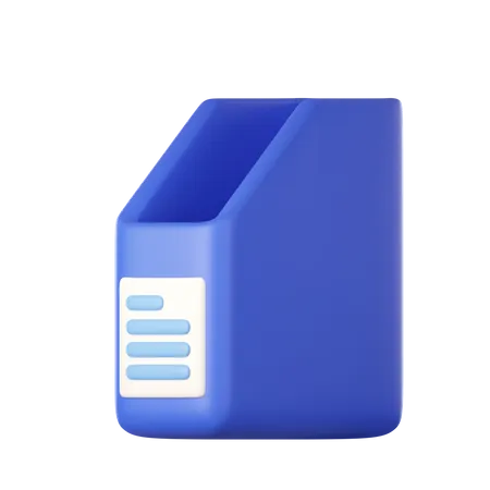 File Box  3D Icon