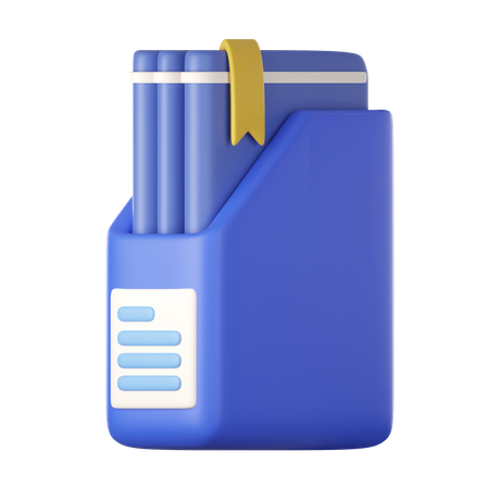 File Box  3D Icon