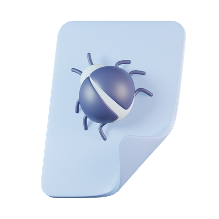 File Bug  3D Icon