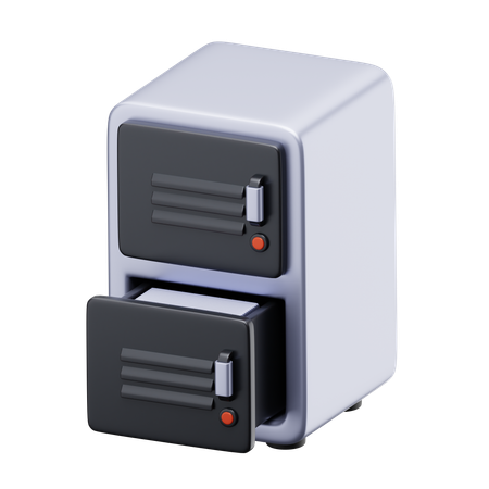 File Cabinet  3D Icon