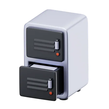 File Cabinet  3D Icon