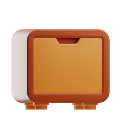 File Cabinet  3D Icon