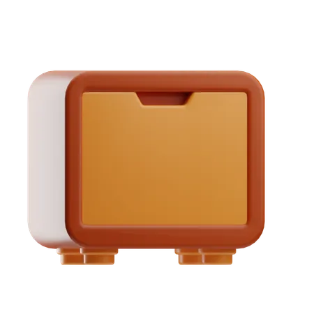 File Cabinet  3D Icon