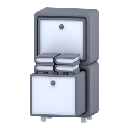 File Cabinet  3D Icon