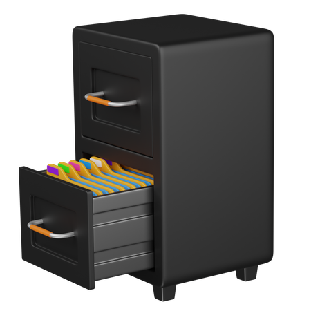 File Cabinet  3D Icon