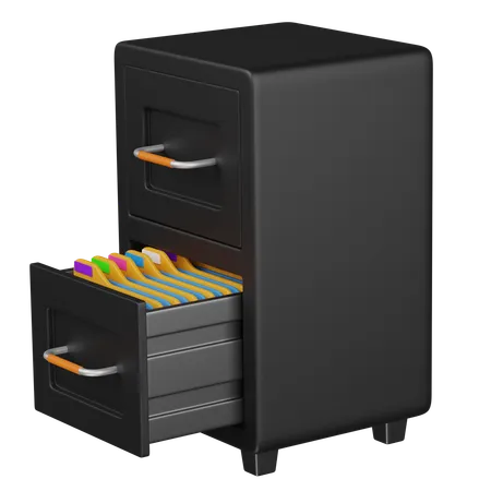 File Cabinet  3D Icon