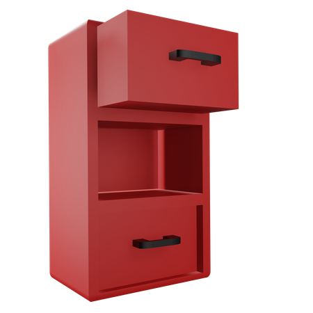 File Cabinet  3D Icon