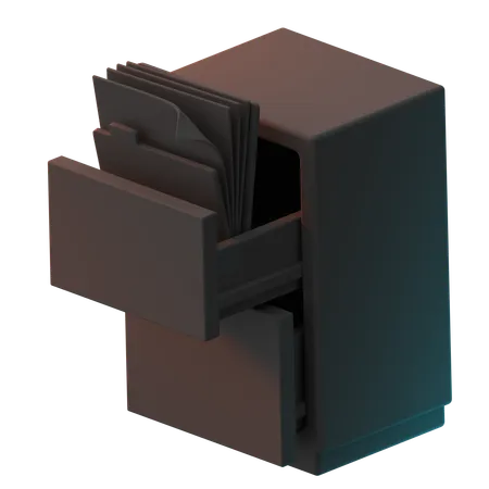 File Cabinet  3D Icon