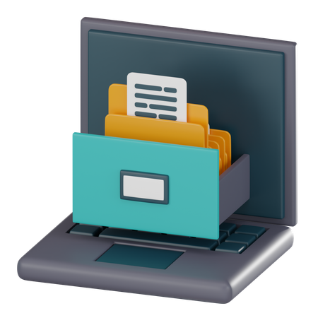 File Cabinet  3D Icon