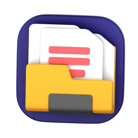 File Directory  3D Icon