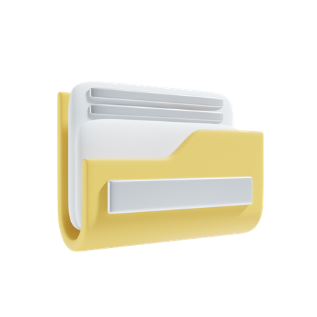 File directory  3D Icon