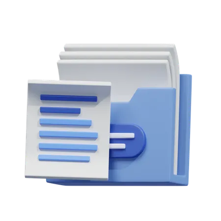 File Document  3D Icon