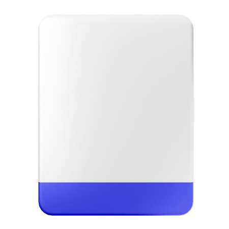 File Document  3D Icon