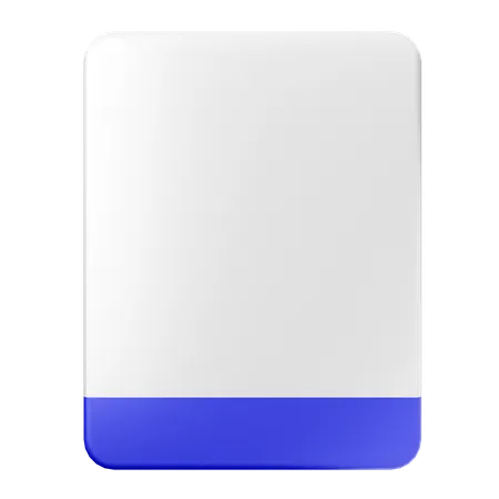 File Document  3D Icon