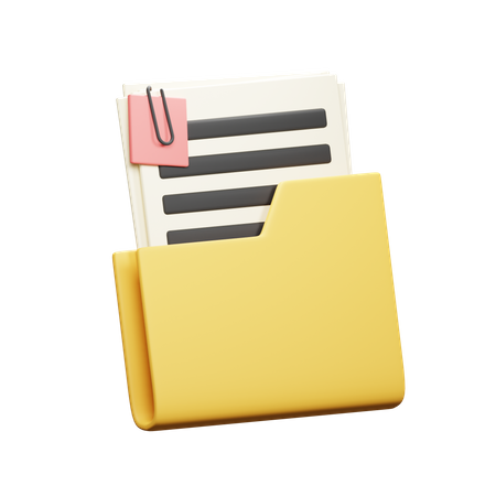 File Document 3D Icon