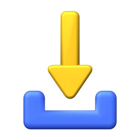 File Download  3D Icon