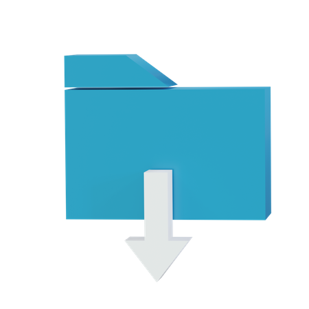 File Download  3D Icon