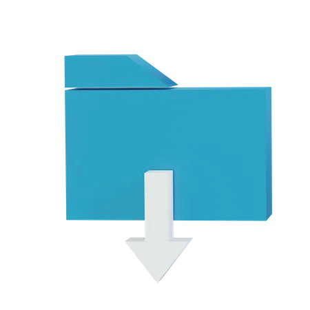 File Download  3D Icon