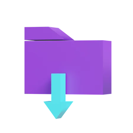 File Download  3D Icon