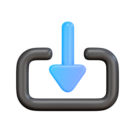 File Download  3D Icon