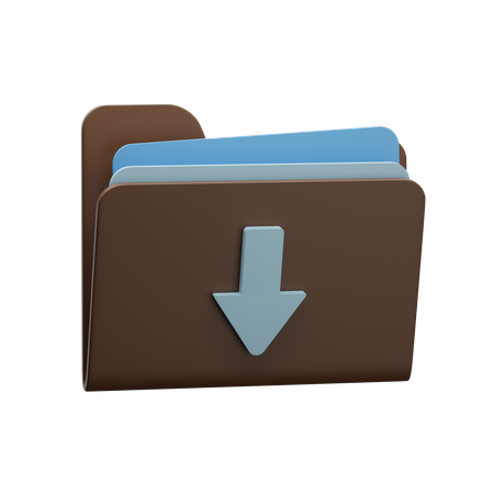 File Download  3D Icon