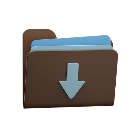 File Download  3D Icon