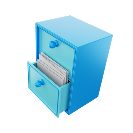 File Drawer  3D Icon