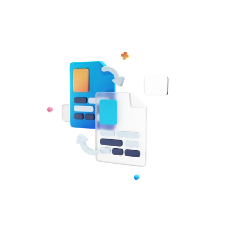 File Duplication  3D Icon