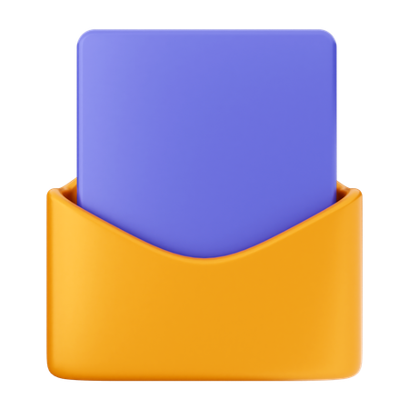 File Email Message  3D Icon