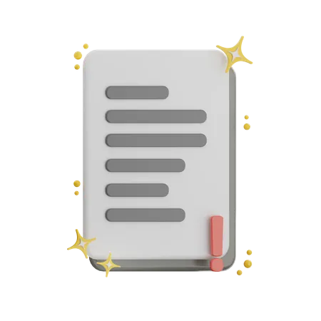 File Error  3D Icon