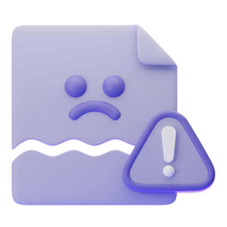 FILE ERROR  3D Icon