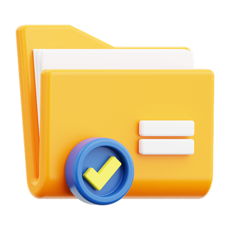 File folder  3D Icon