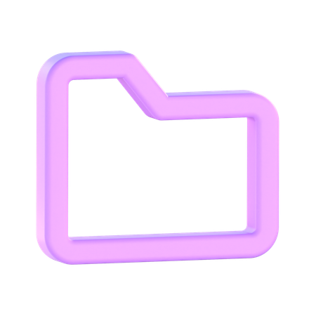 파일 폴더  3D Icon