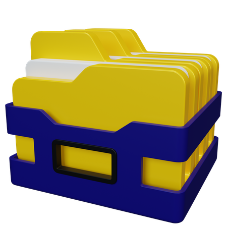 파일 폴더  3D Icon