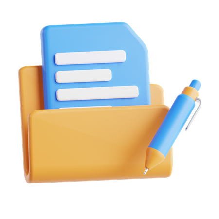 File Folder  3D Icon