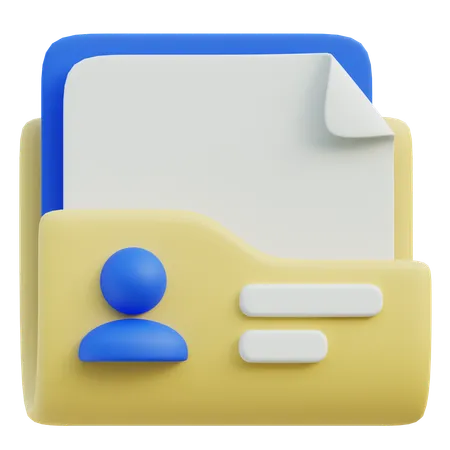 File folder  3D Icon