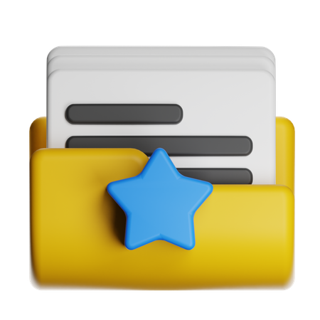 File Folder  3D Icon