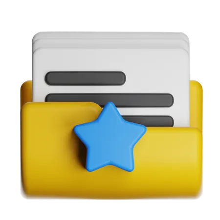 File Folder  3D Icon