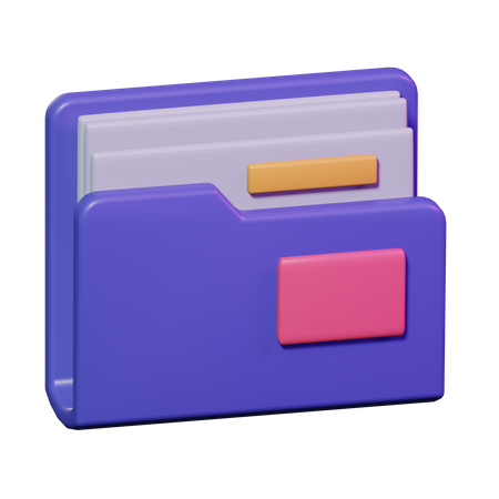 File Folder  3D Icon