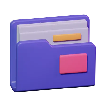 File Folder  3D Icon