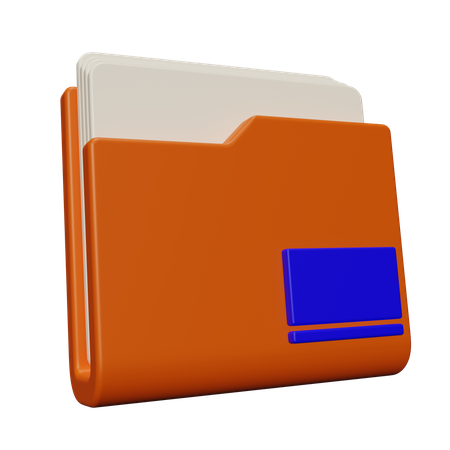File Folder  3D Icon