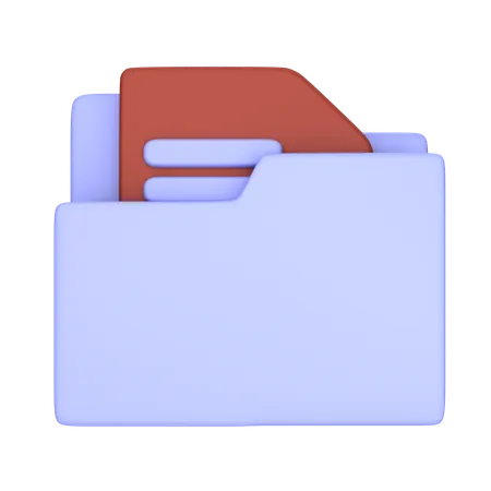 File Folder  3D Icon