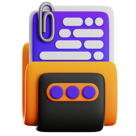 File Folder  3D Icon