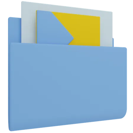 File Folder  3D Icon